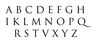 Northern Mariana Islands Alphabet