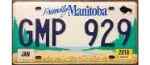 Canada License Plate 3