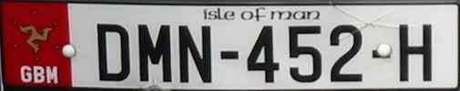 Isleofman License Plate