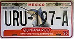 Mexico License Plate 15