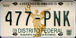 Mexico License Plate 6