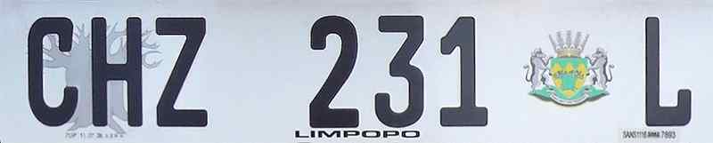 Southafrica License Plate 5