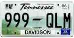 Unitedstates License Plate 39
