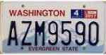 Unitedstates License Plate 45