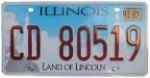 Unitedstates License Plate 7